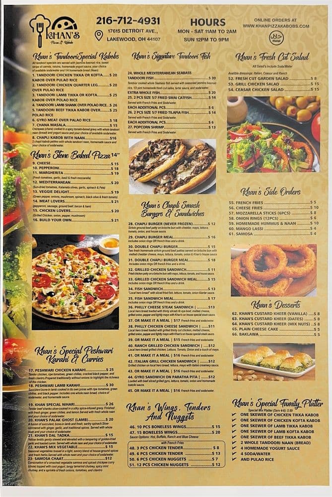 Khan’s Pizza & Kabobs — photo 1
