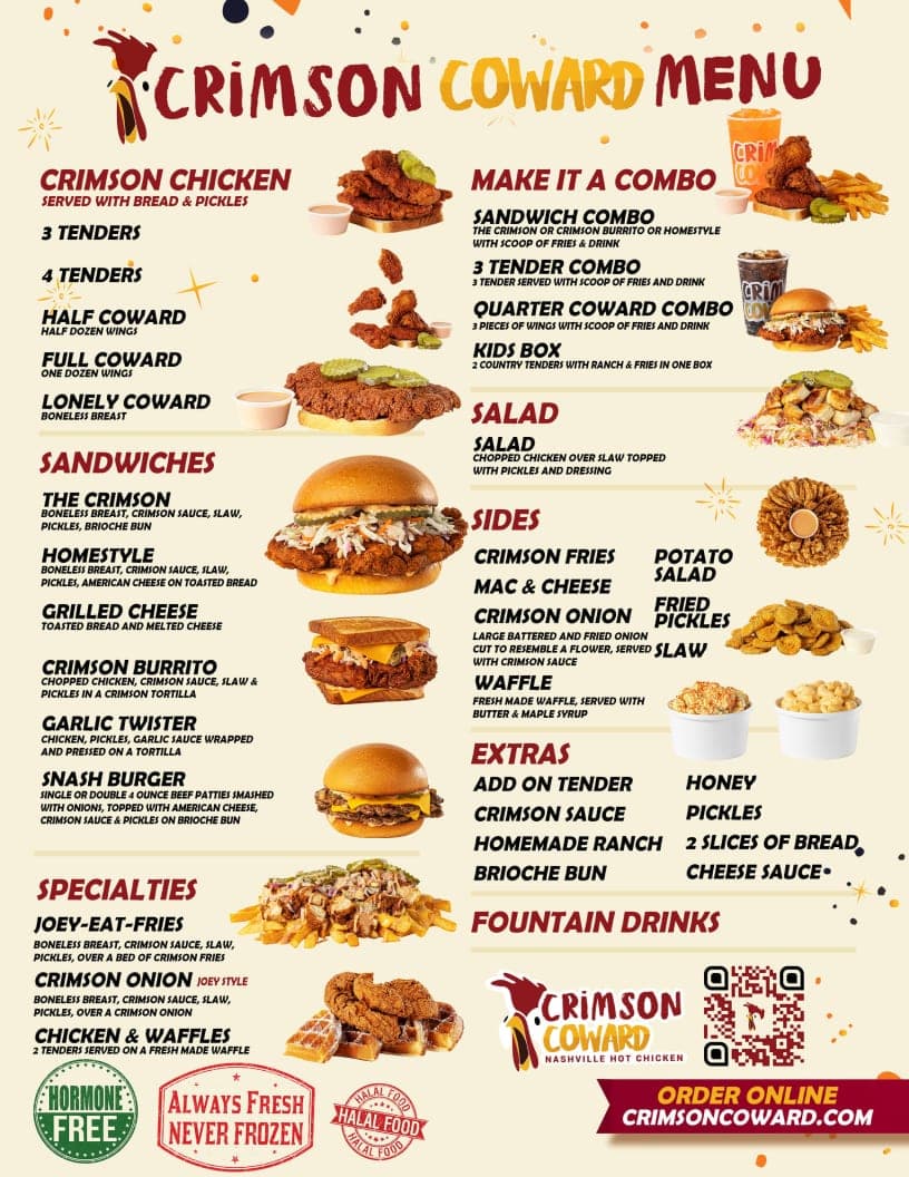 Crimson Coward Nashville Hot Chicken — photo 3
