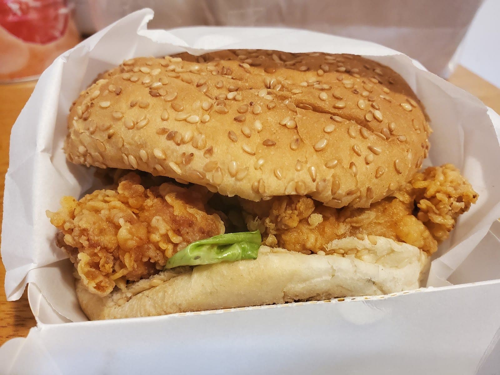 98K Spicy Chicken Sandwich — photo 6